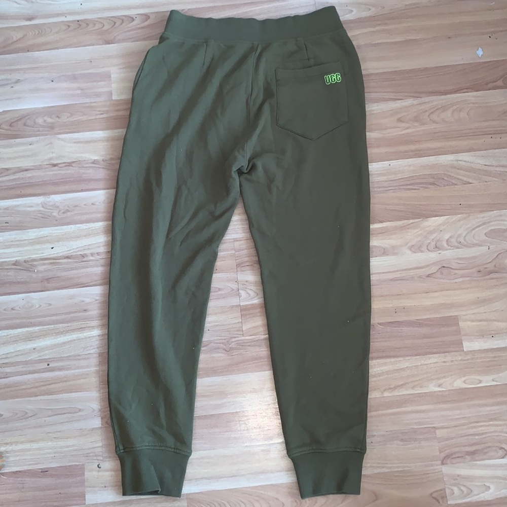 Ugg | Green Erica Relaxed Joggers Size S - Picture 6 of 9